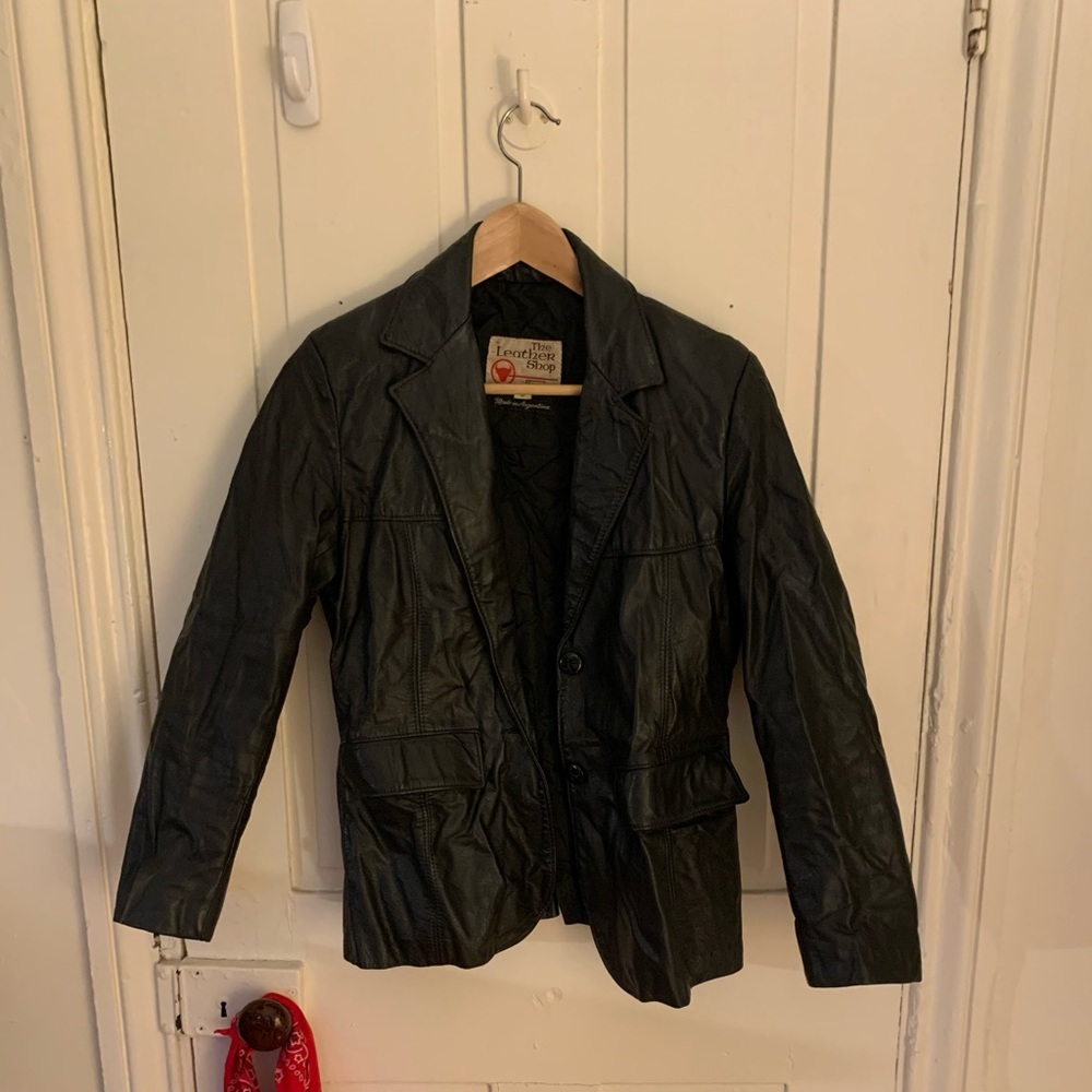 Vintage leather jacket